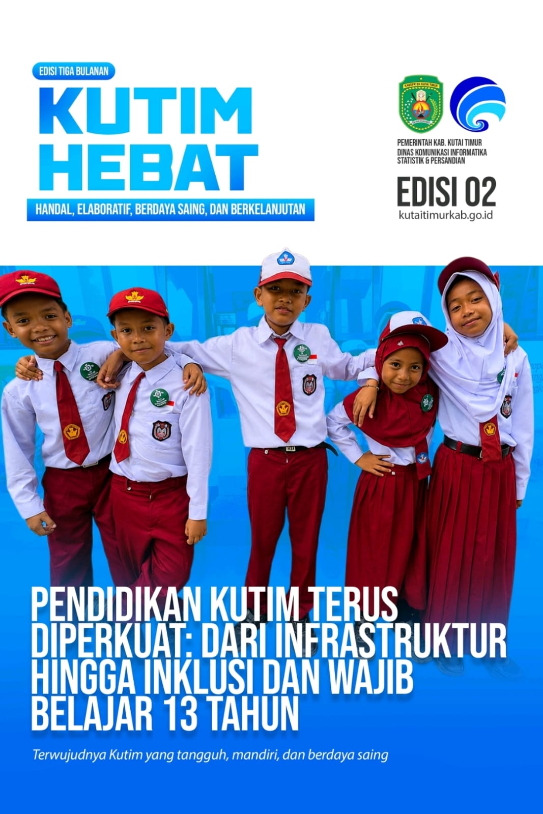 Sampul KUTIM HEBAT EDISI KEDUA