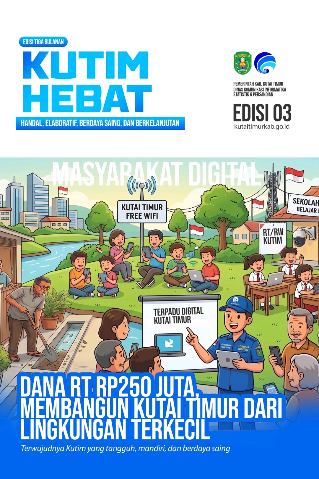 Sampul KUTIM HEBAT EDISI KETIGA
