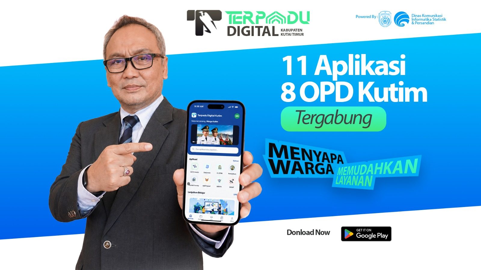 Terpadu Digital Kutim Hadirkan Layanan Publik dalam Satu Genggaman
