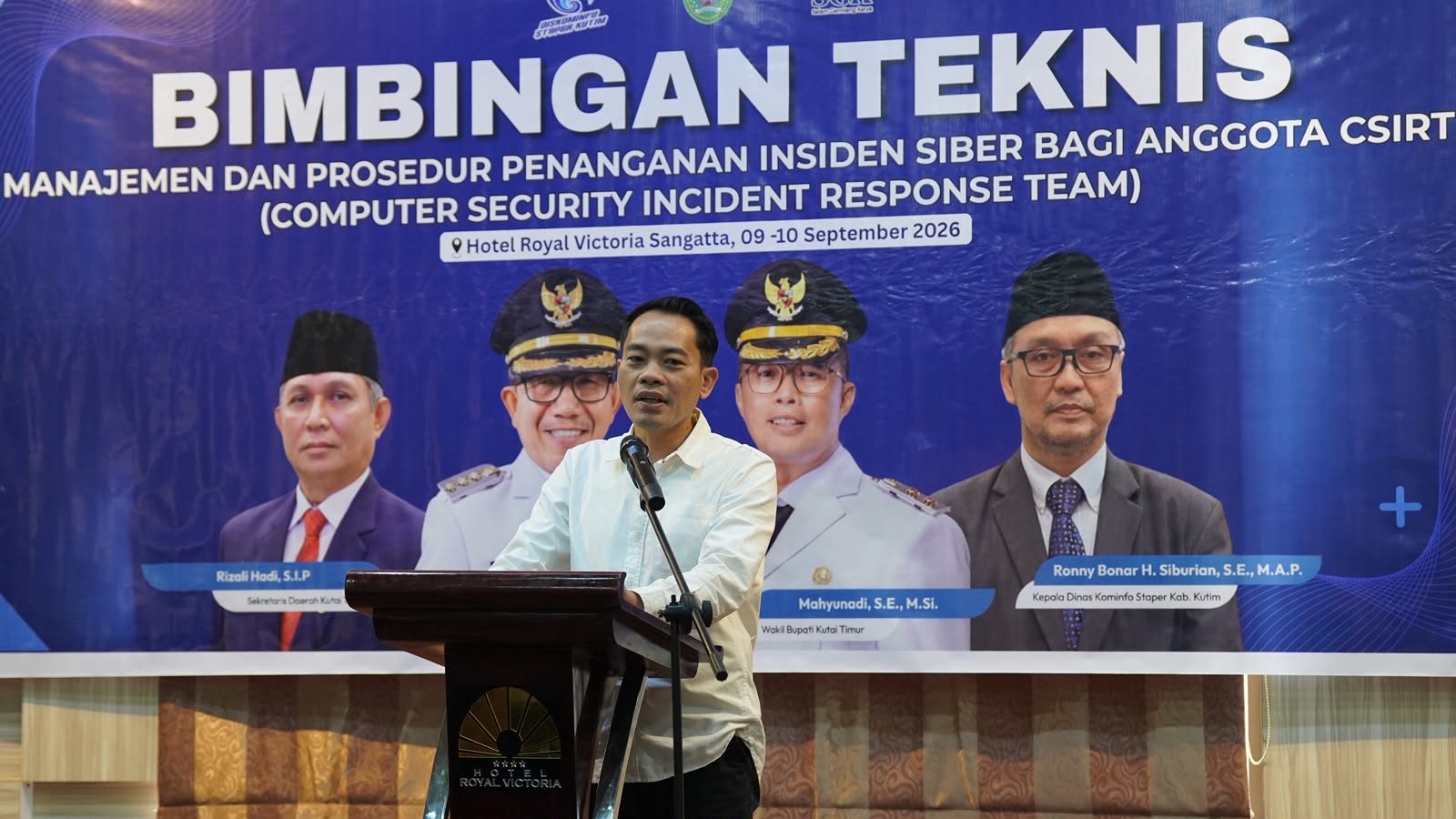 CSIRT Kutim Diperkuat, Pemkab Fokus Hadapi Ancaman Phishing dan Defacement